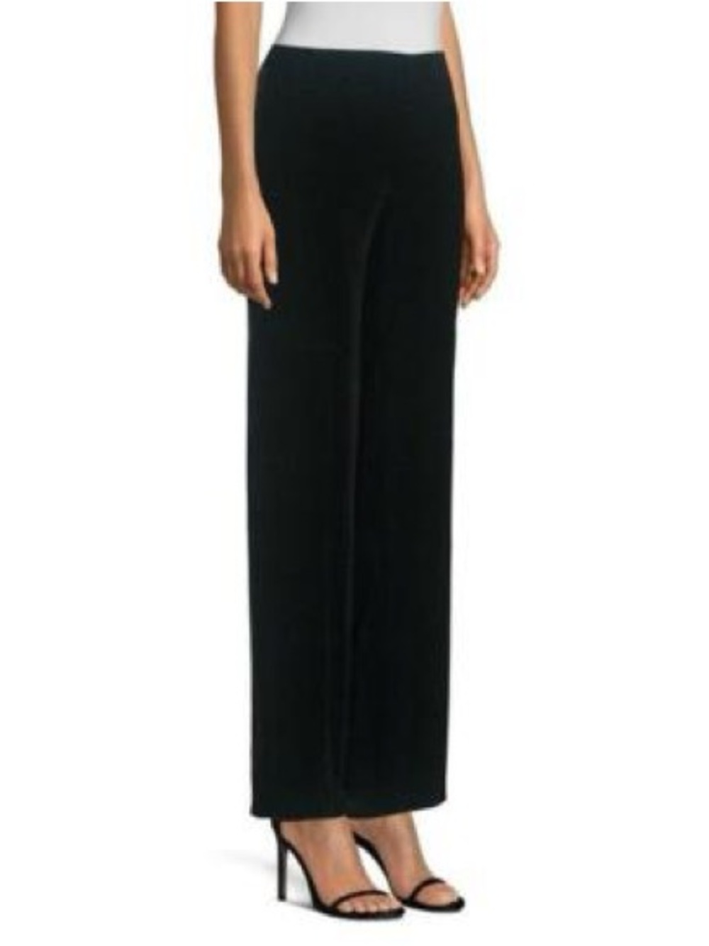 Elie Tahari Odette Wide Leg Pants Black Size 2 NWT